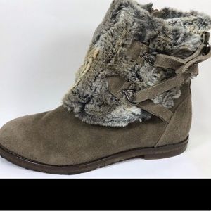 johnston& murphy fur leather anklet boats 7,5M